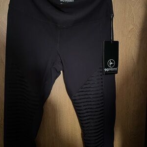 Reflex Black Activewear Leggings